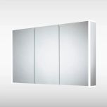 Sensio Bathroom Ainsley Triple Door Diffused LED Cabinet Mirror with Bluetooth - 700x1200x130mm - Cool White