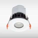 Sensio Pure TrioTone Dual Power bathroom downlight - White