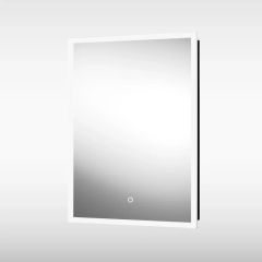 Sensio Bathroom Eclipse TrioTone Single Door Recessed Colour Selectable LED Cabinet - 700x500x116mm