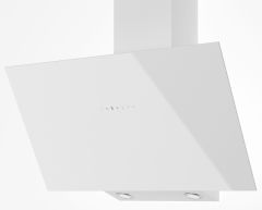 Miro Hood SIGMA - 600mm White Glass Angled Wall